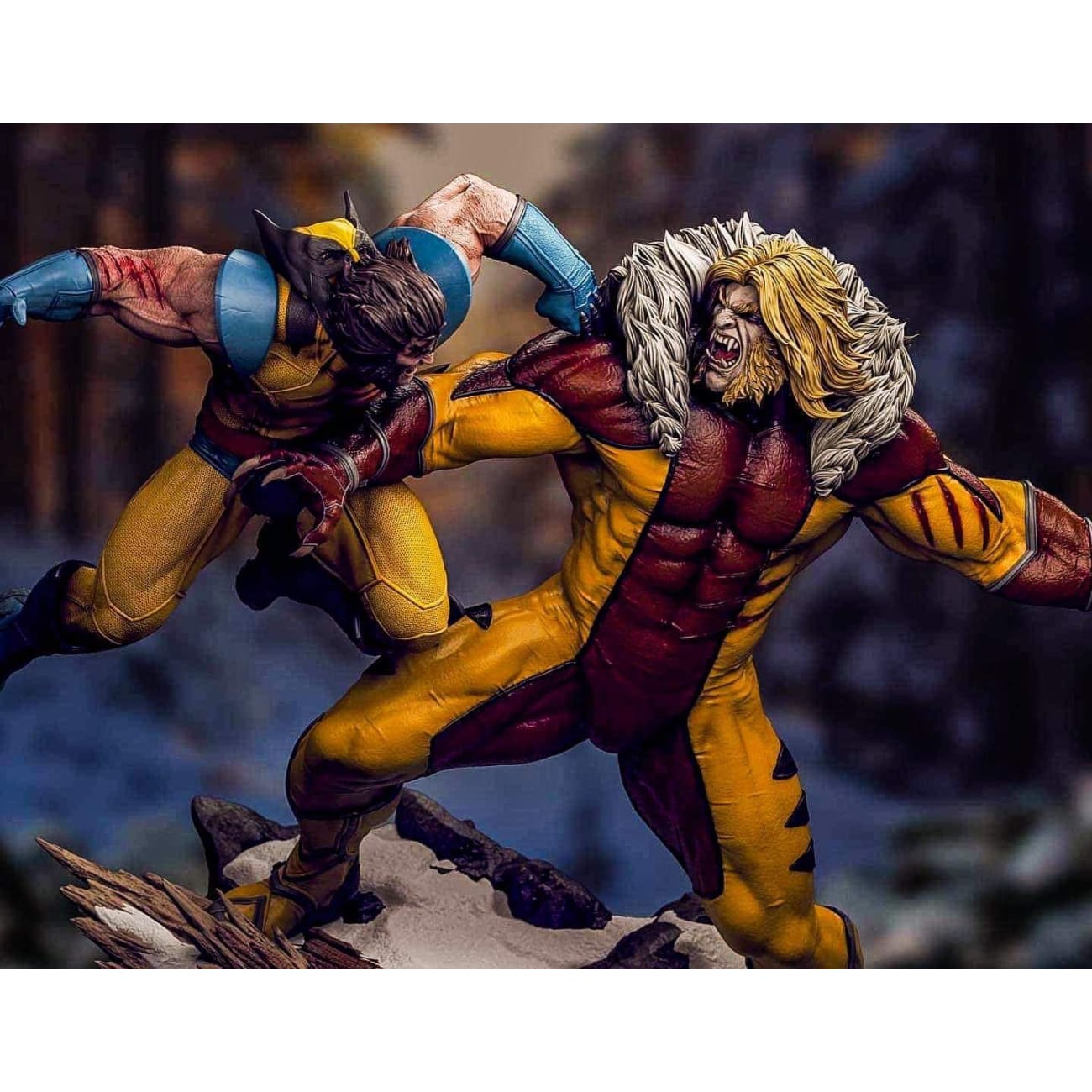 Sin Collectibles - Wolverine Vs Sabretooth Diorama [5