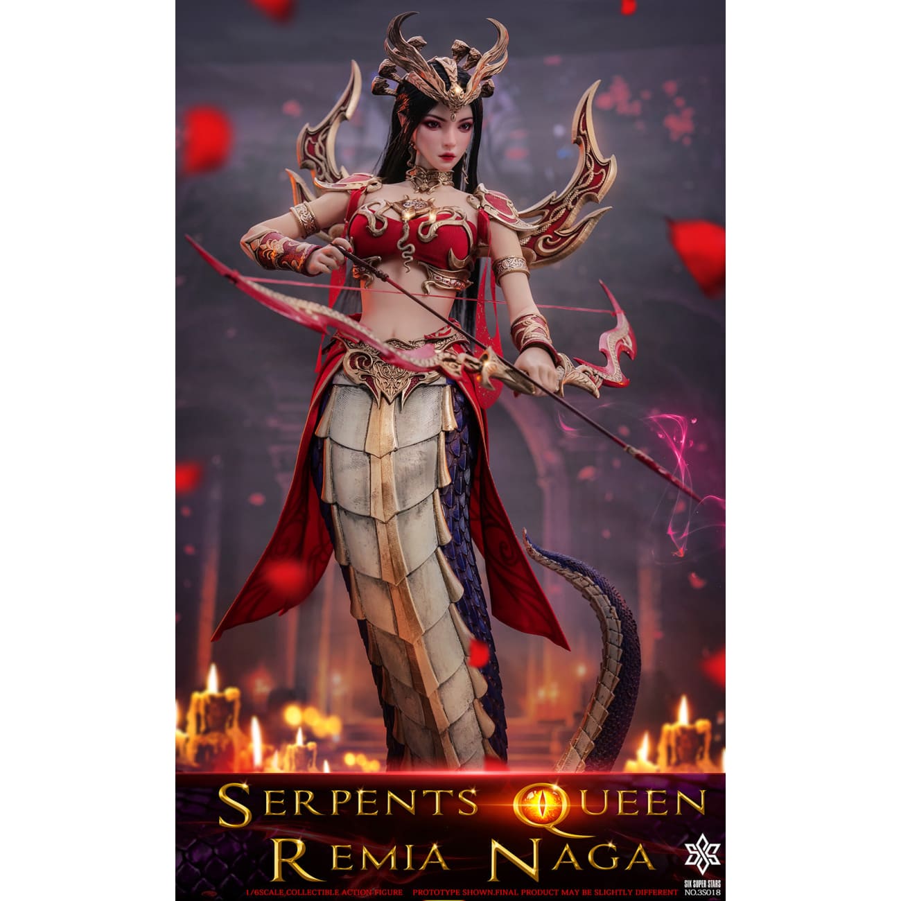 Six Super Stars x 3STOYS - Serpent Queen Remia Naga 3S018