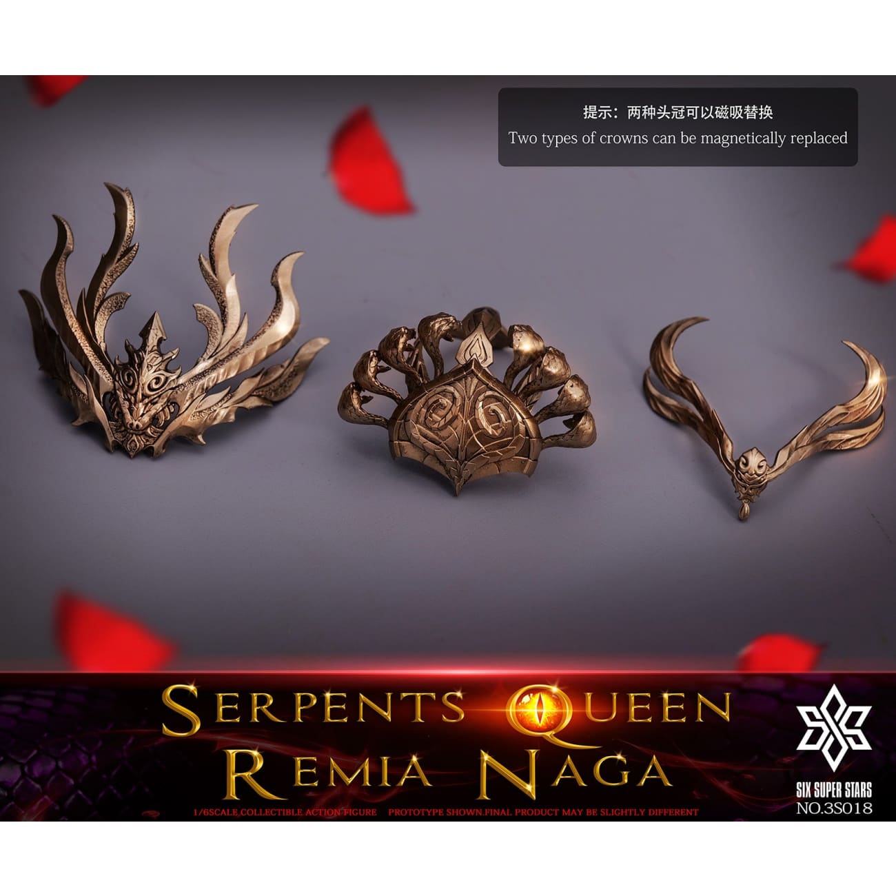 Six Super Stars x 3STOYS - Serpent Queen Remia Naga 3S018