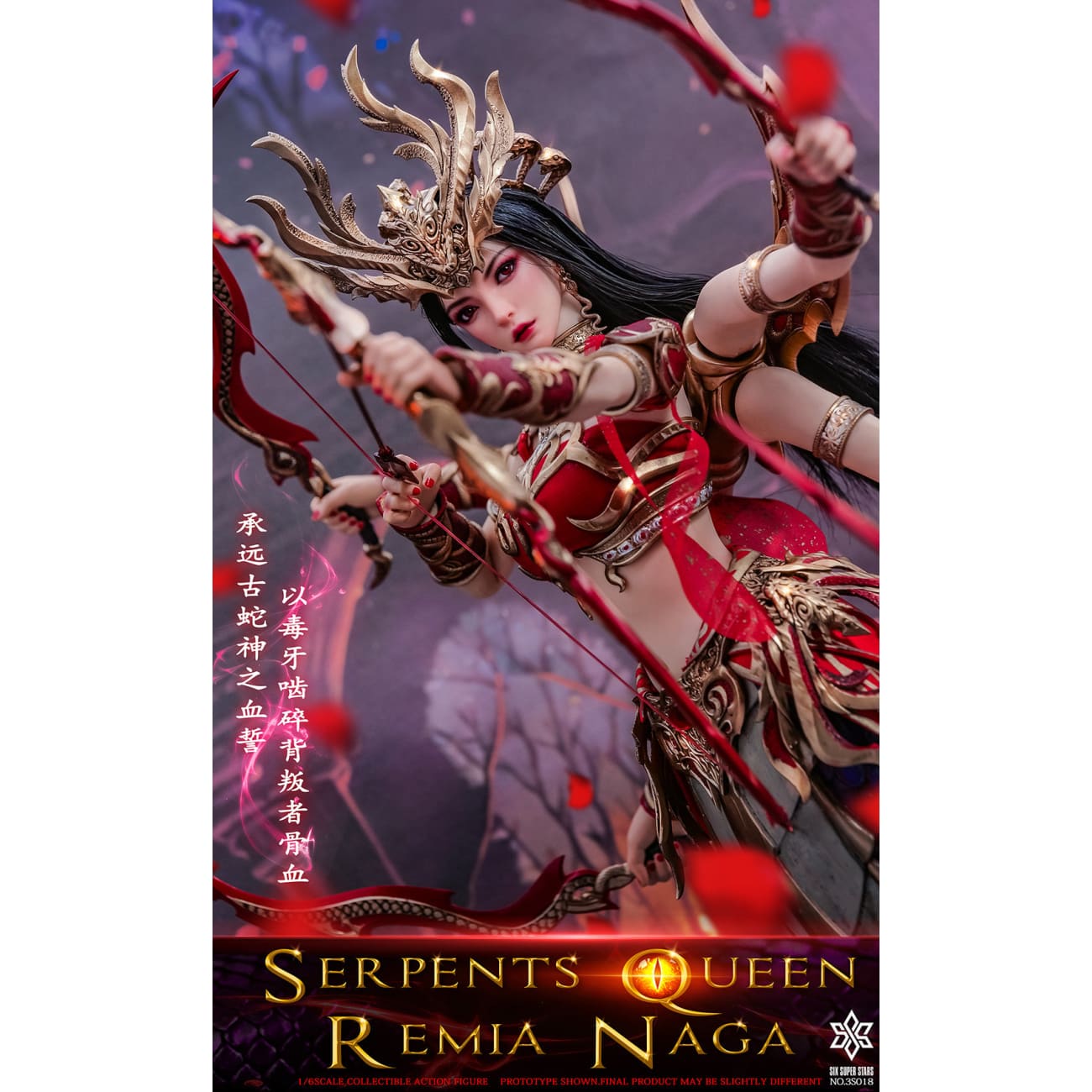 Six Super Stars x 3STOYS - Serpent Queen Remia Naga 3S018