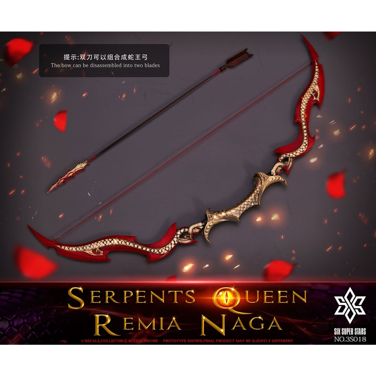 Six Super Stars x 3STOYS - Serpent Queen Remia Naga 3S018