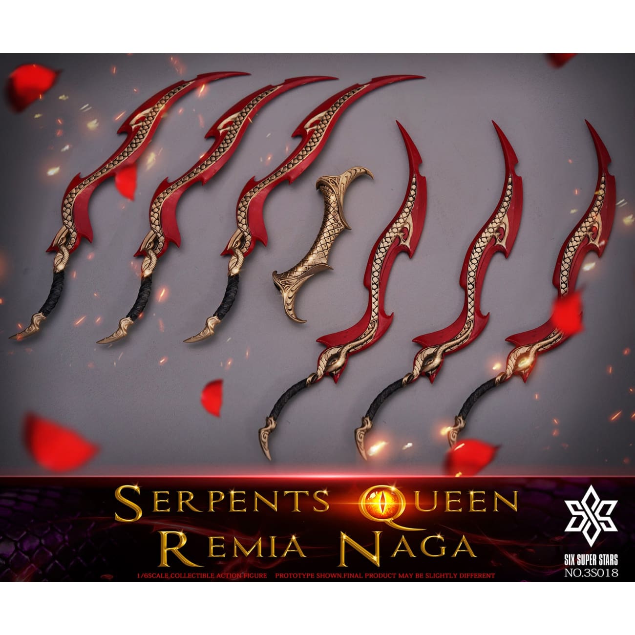 Six Super Stars x 3STOYS - Serpent Queen Remia Naga 3S018
