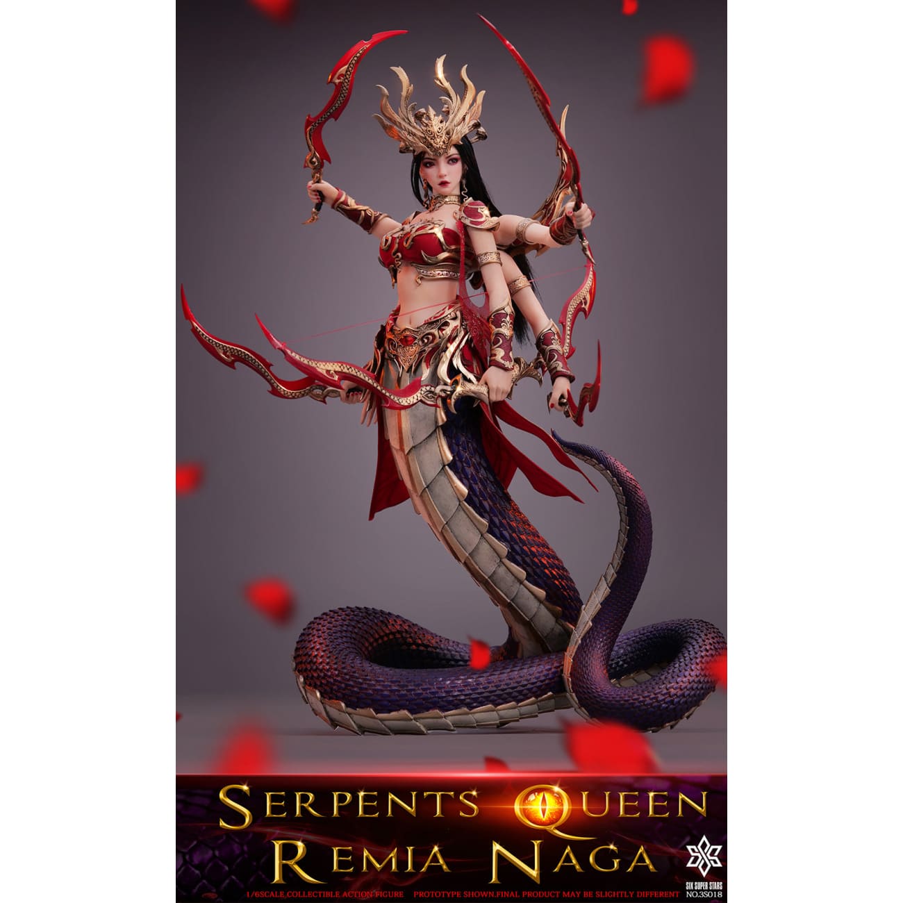 Six Super Stars x 3STOYS - Serpent Queen Remia Naga 3S018