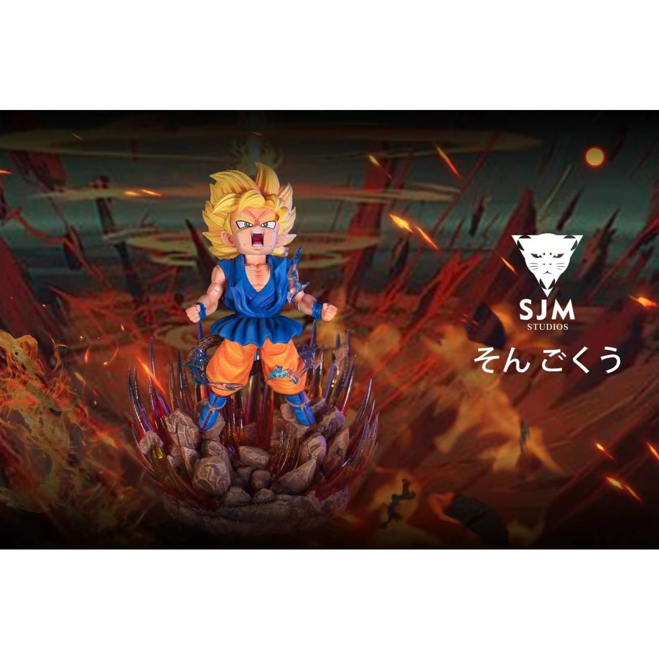 SJM Studio - Super Saiyan Kid Goku