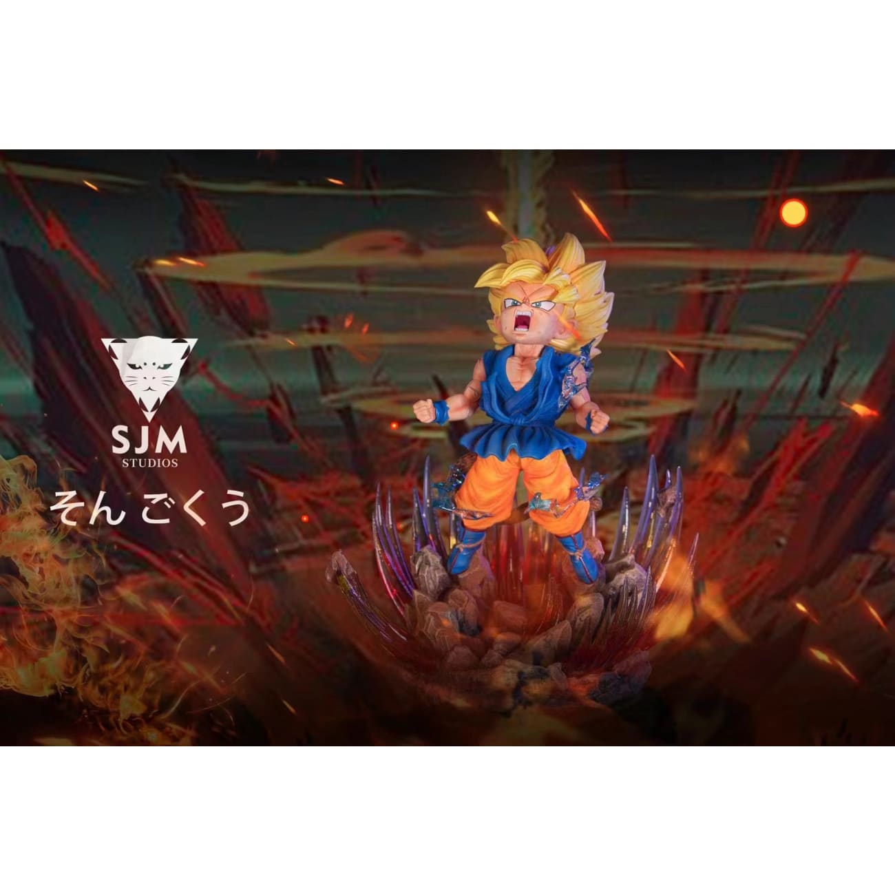 SJM Studio - Super Saiyan Kid Goku
