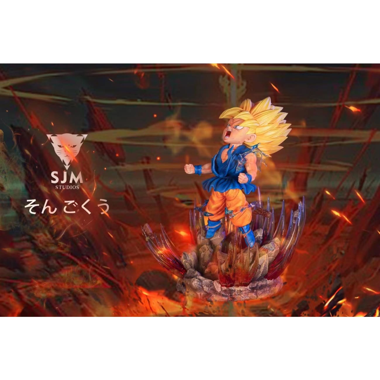 SJM Studio - Super Saiyan Kid Goku