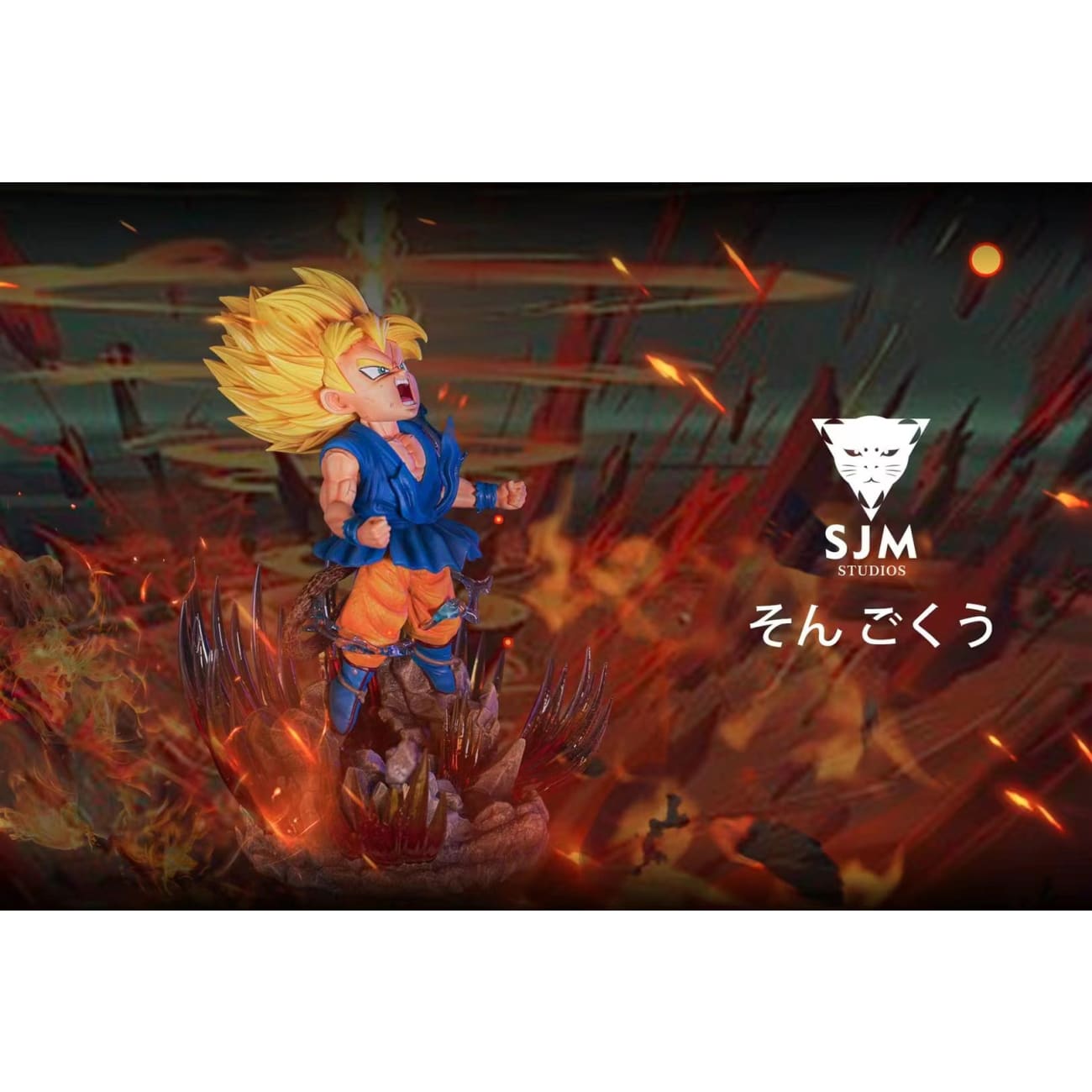 SJM Studio - Super Saiyan Kid Goku