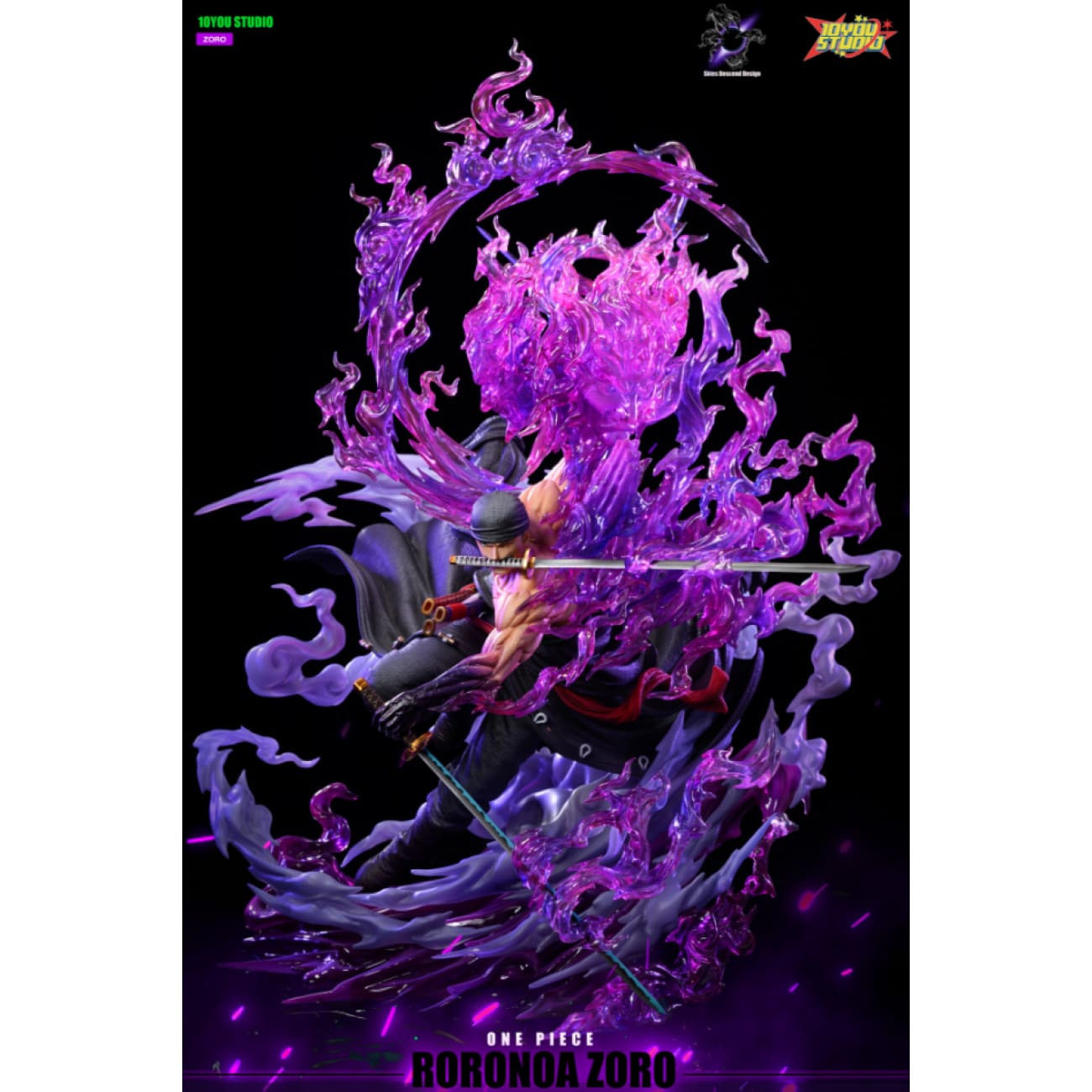 Skies Descend Design Studio x 10 You Studio - Roronoa Zoro