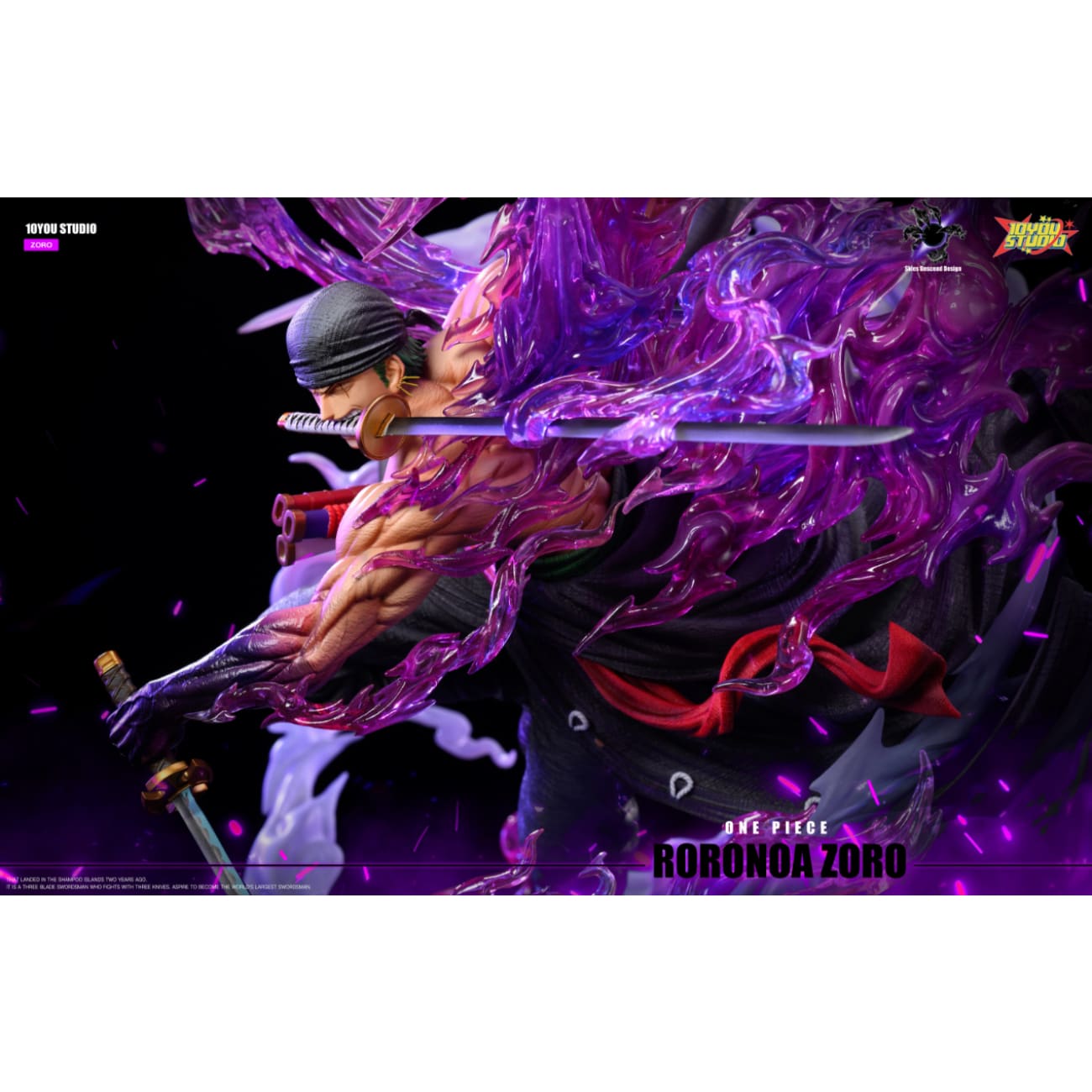 Skies Descend Design Studio x 10 You Studio - Roronoa Zoro