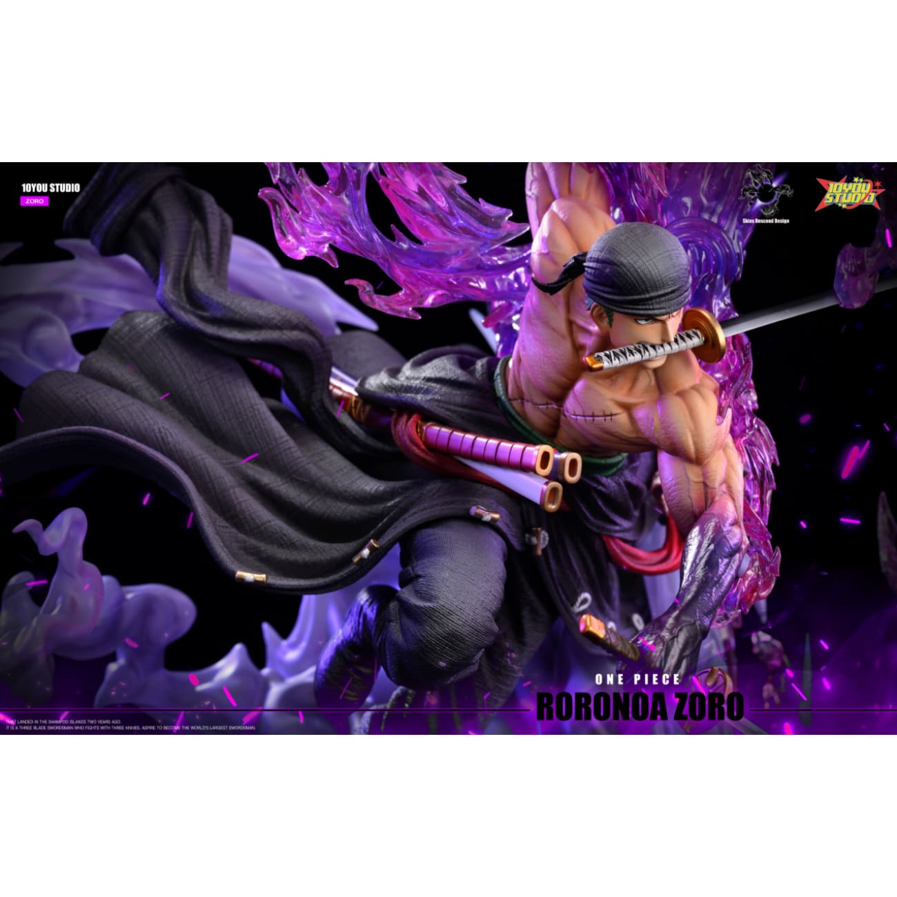 Skies Descend Design Studio x 10 You Studio - Roronoa Zoro