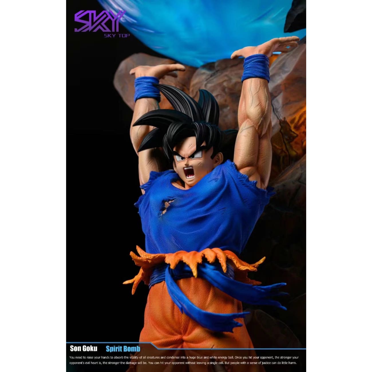 Sky Top Studio - Genki damaSpirit Bomb Goku [1/6]