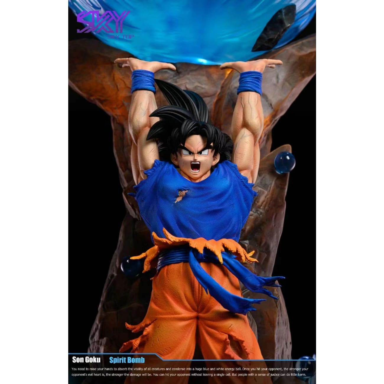 Sky Top Studio - Genki damaSpirit Bomb Goku [1/6]