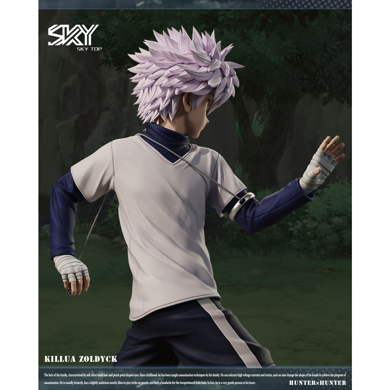 Sky Top Studio - Killua Zoldyck Playing Yo-yo