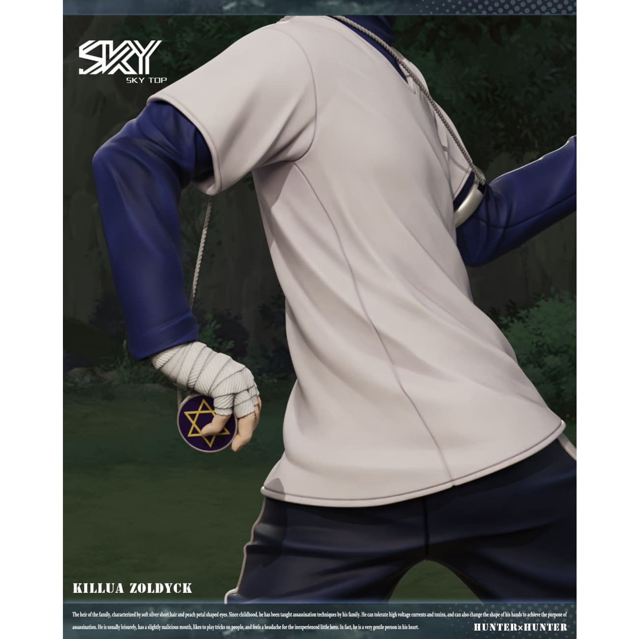 Sky Top Studio - Killua Zoldyck Playing Yo-yo