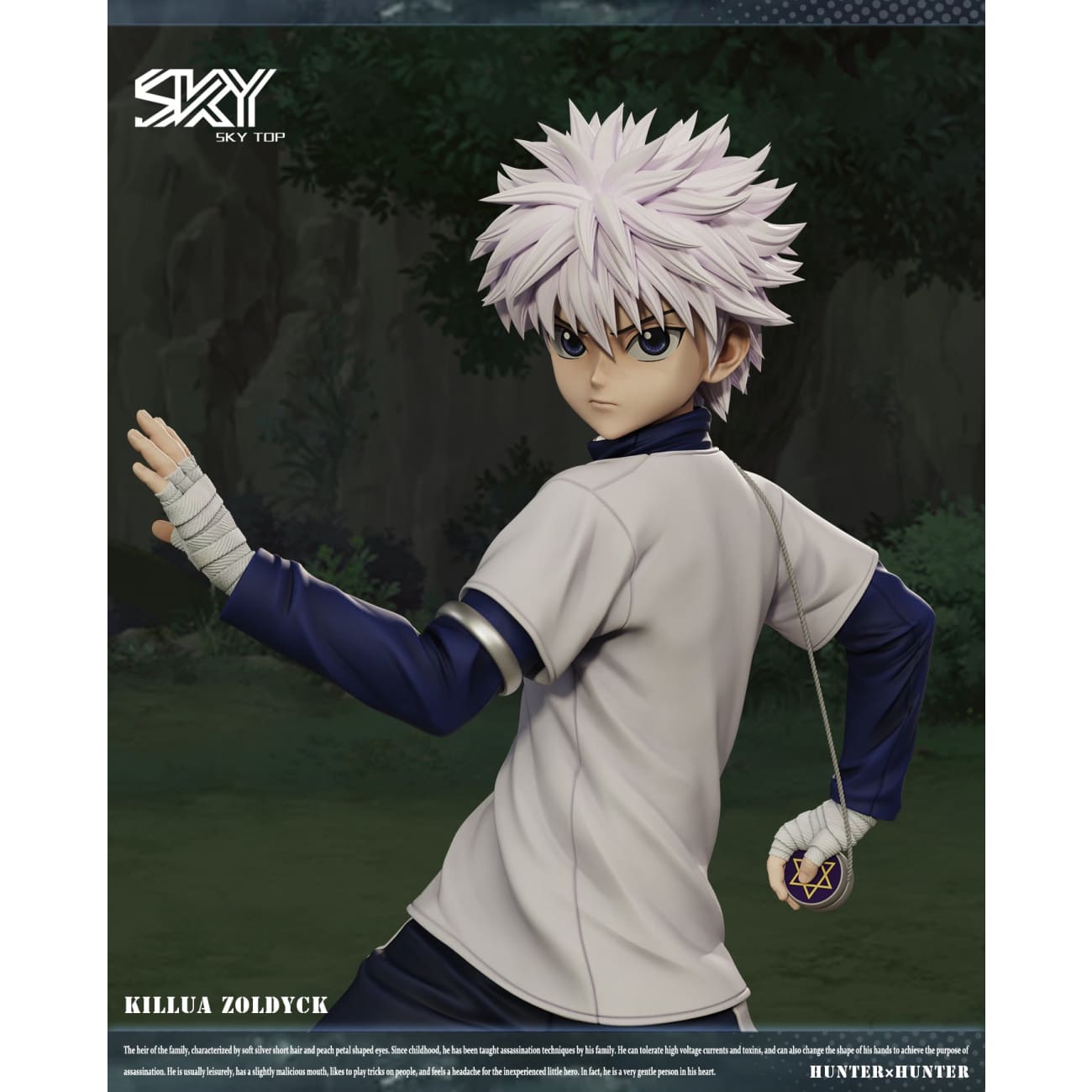 Sky Top Studio - Killua Zoldyck Playing Yo-yo