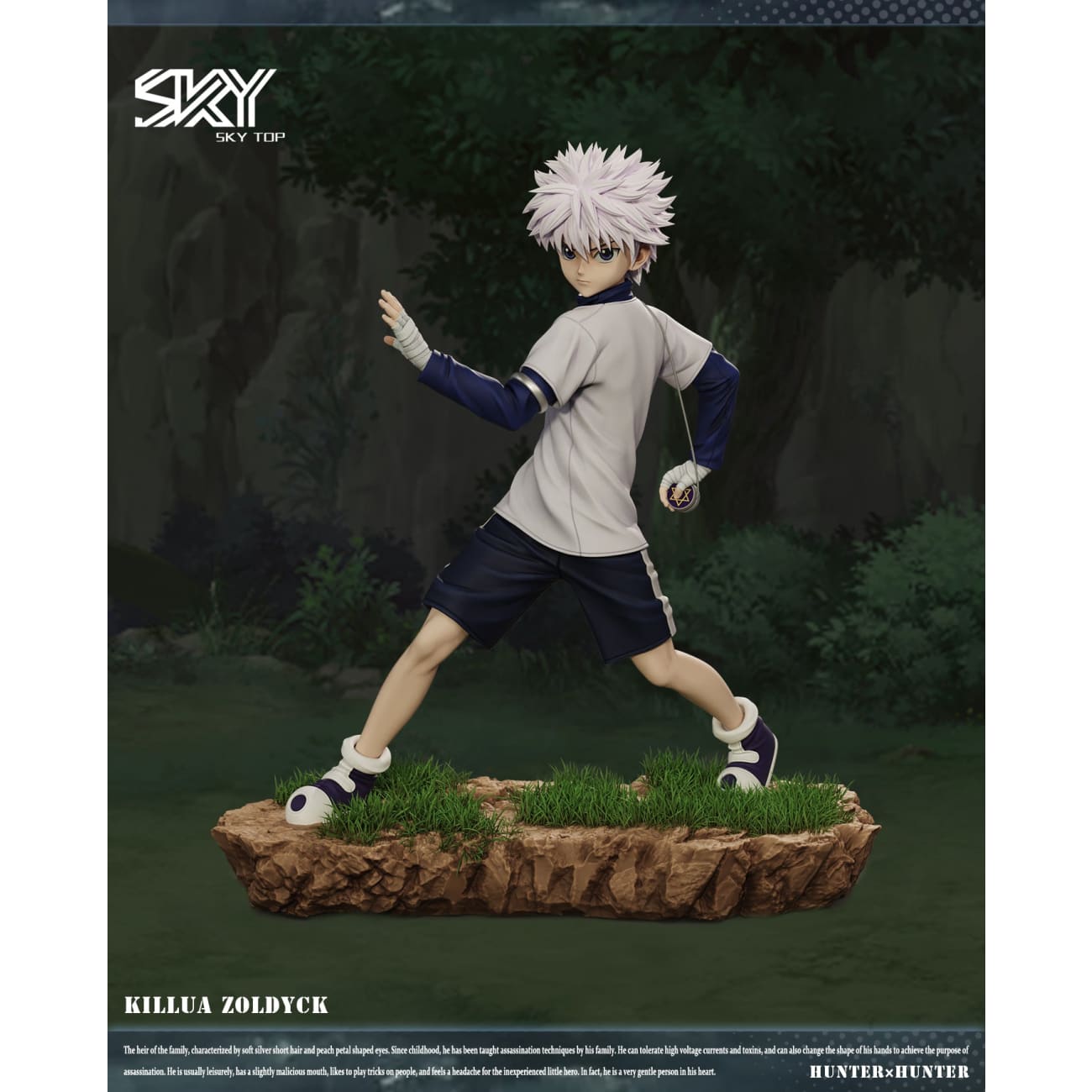 Sky Top Studio - Killua Zoldyck Playing Yo-yo