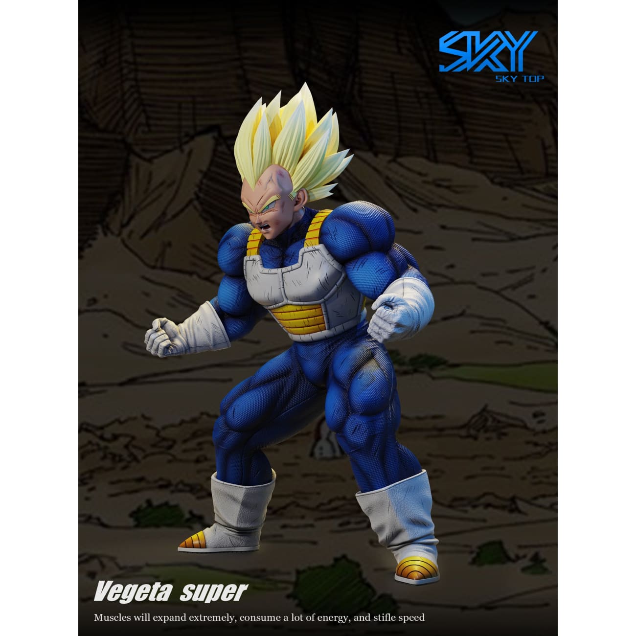 Sky Top Studio - Muscle Vegeta