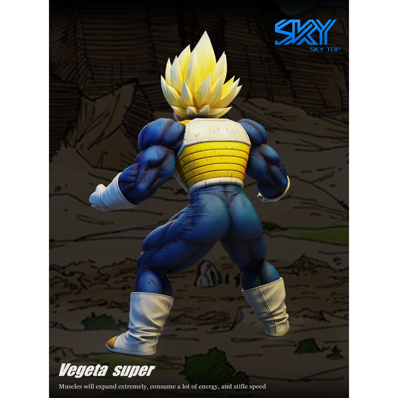 Sky Top Studio - Muscle Vegeta