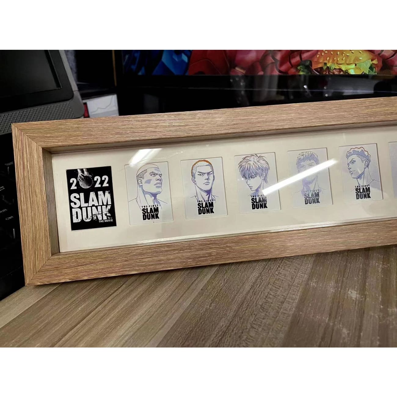 Slam Dunk Portraits Character Drawing 2022 Poster Frame [47cm x 12cm]