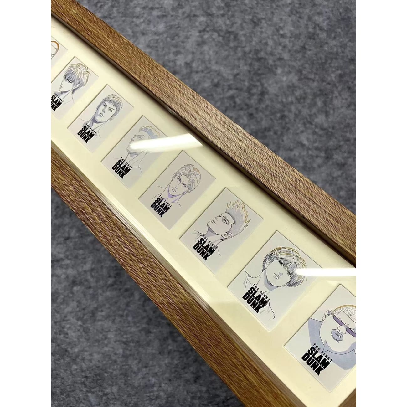 Slam Dunk Portraits Character Drawing 2022 Poster Frame [47cm x 12cm]