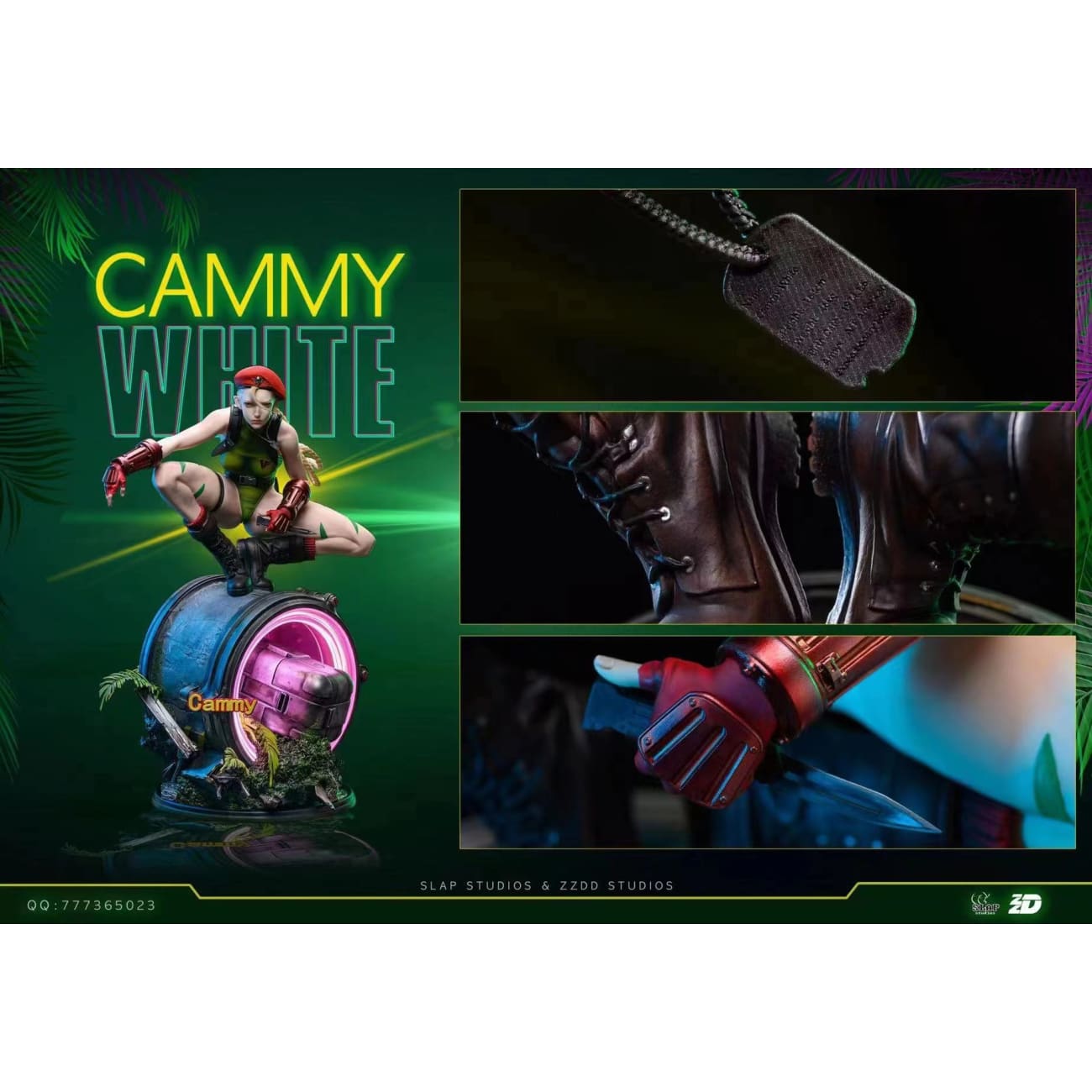 Slap Studio Xx Zzdd Studio - Cammy [1/4 Scale]