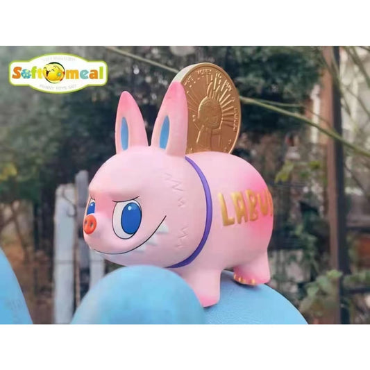Soft Meal Studio - Labubu and gold coin