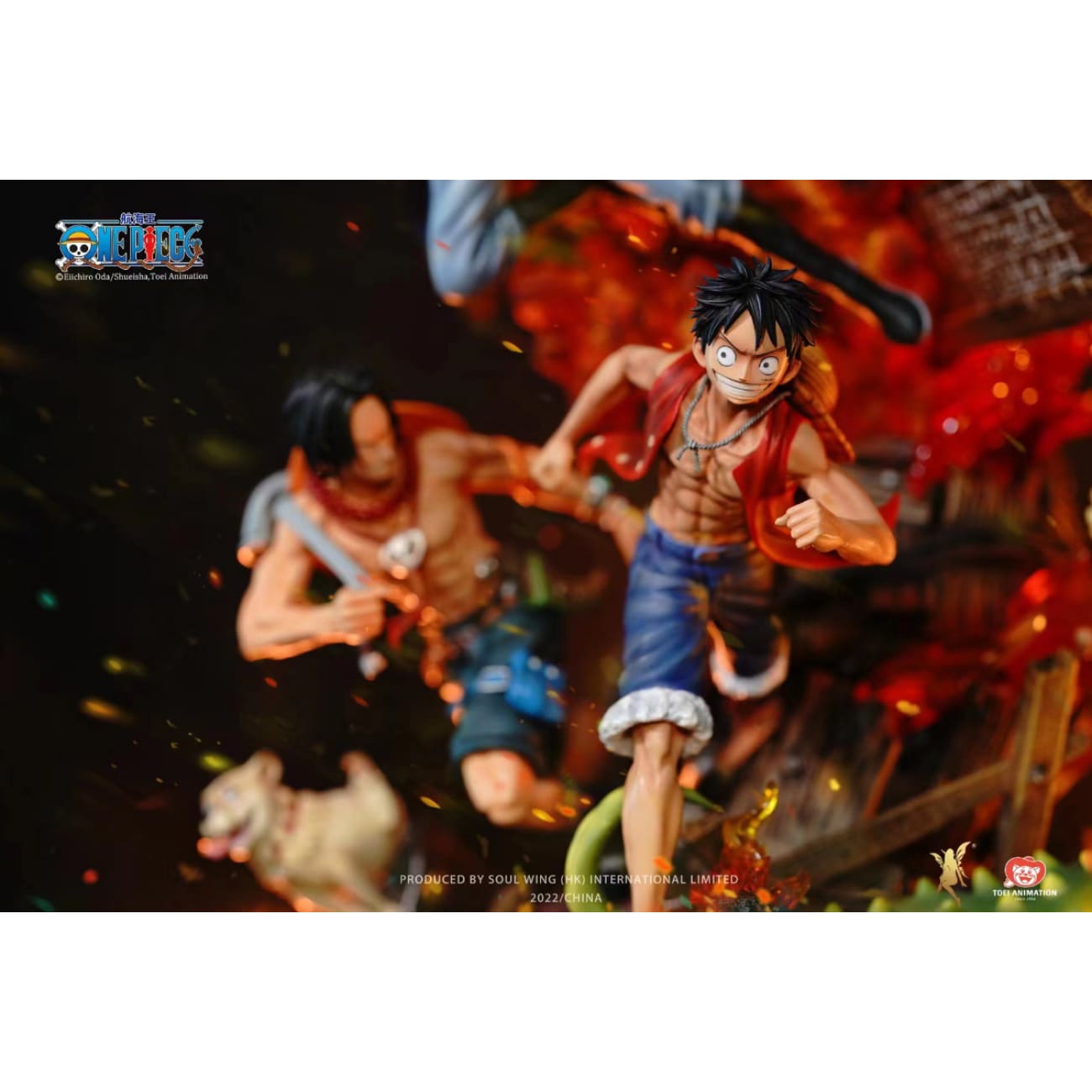Soul Wing Studio - Portgas D Ace, Monkey D Luffy & Sabo [Licensed]