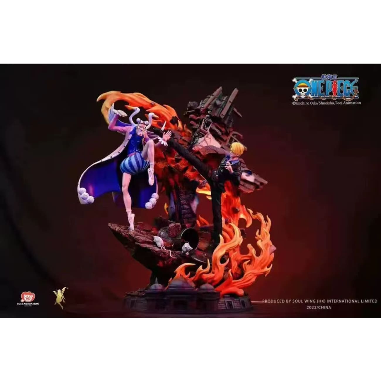 Soul Wing Studio x Toei Animation  - Bentham vs Sanji 
