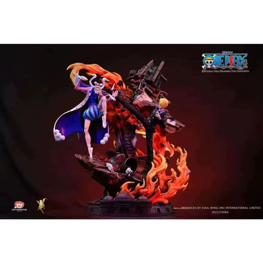 Soul Wing Studio x Toei Animation  - Bentham vs Sanji 