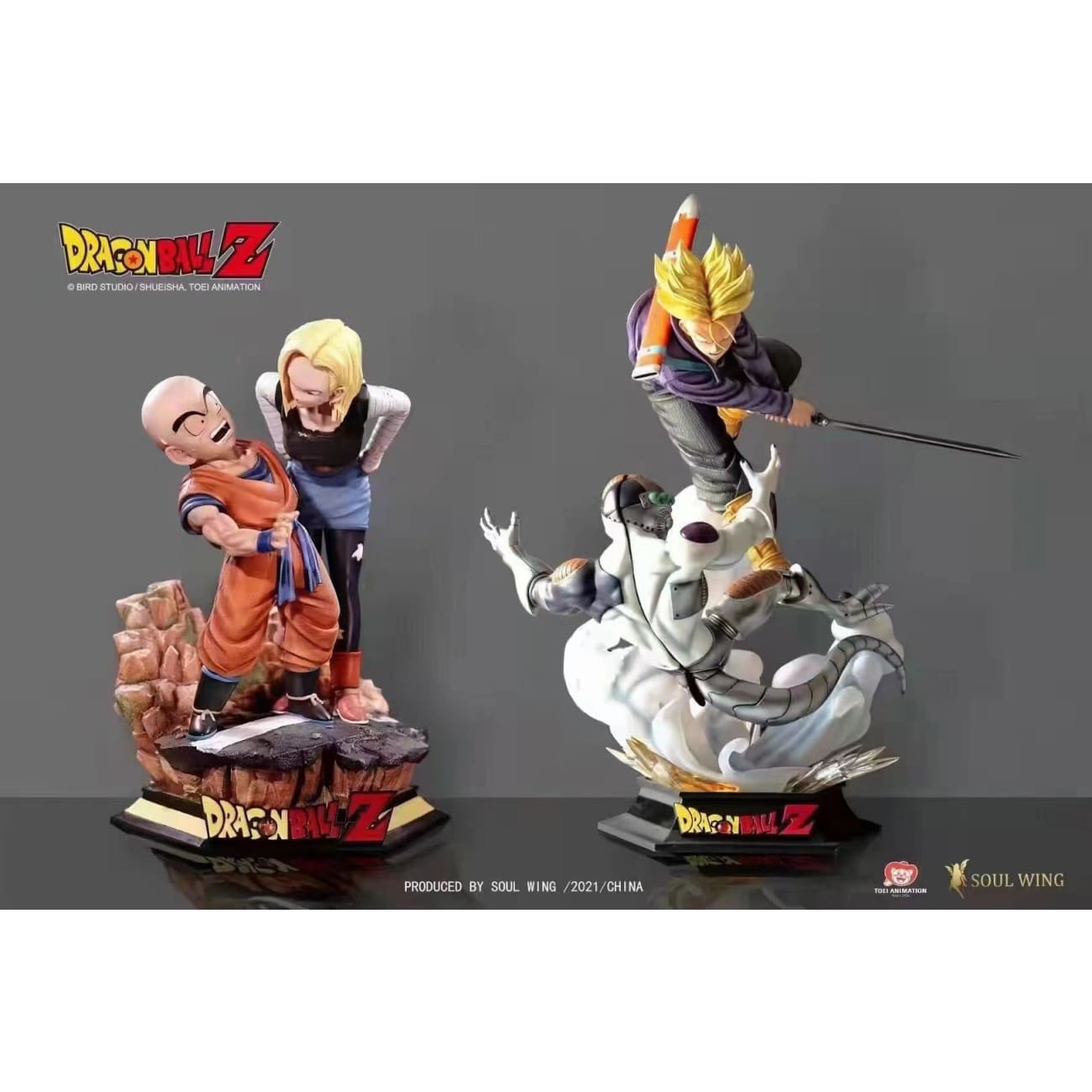 Soul Wing Studio X Toei Animation - Kirin and Android 18
