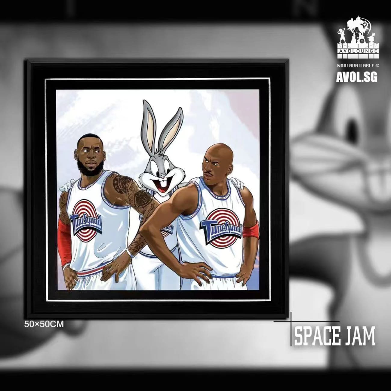 Space Jam Poster Frame