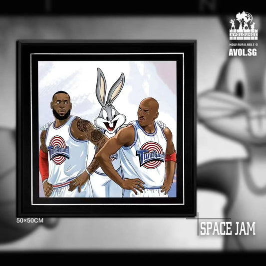 Space Jam Poster Frame