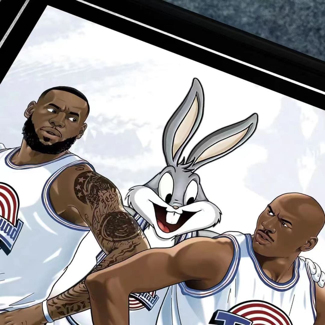 Space Jam Poster Frame