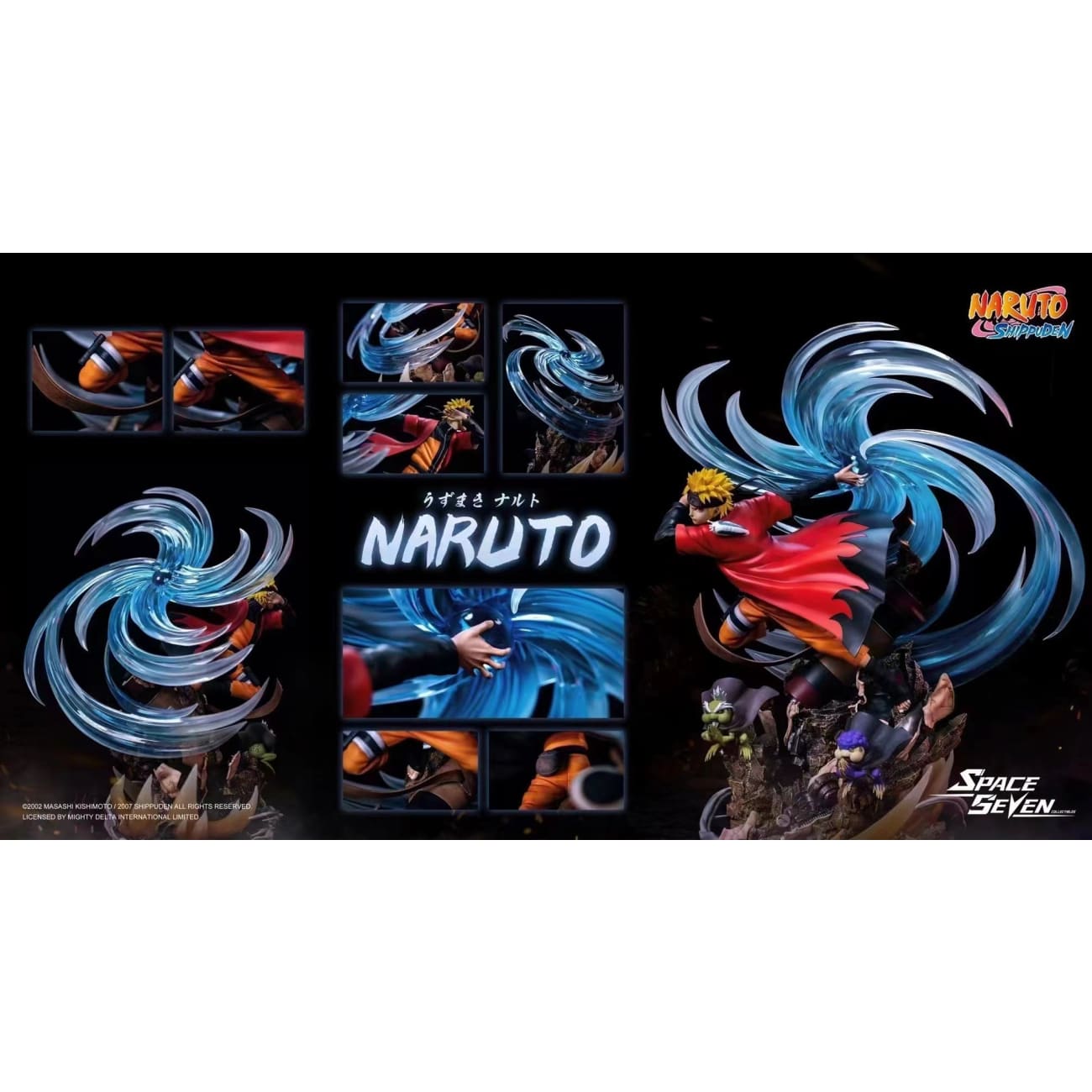 Space Seven Collectibles Studio - Sage Mode Naruto [Licensed] 
