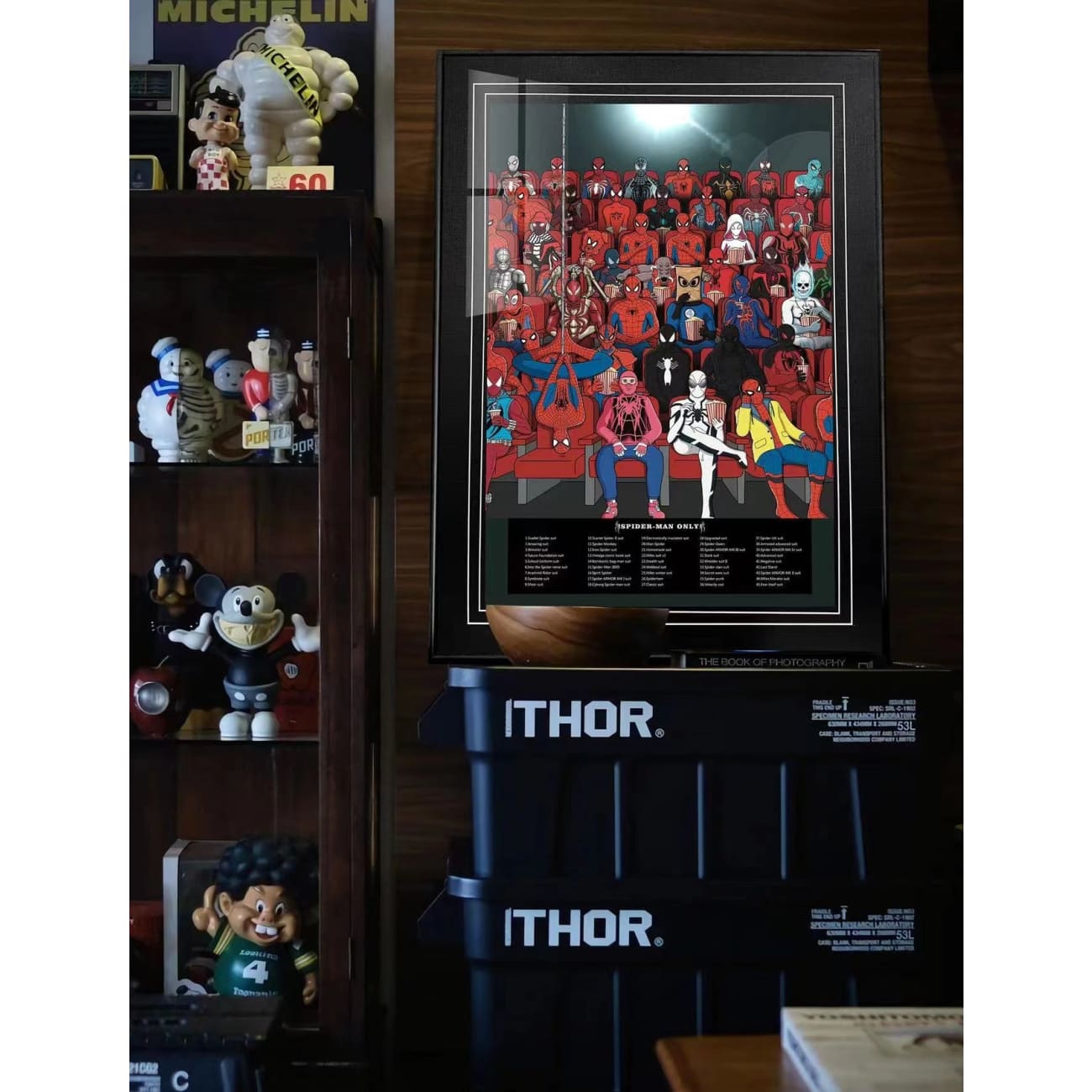 Spiderman Cinema Poster Frame [38cm x 53cm]