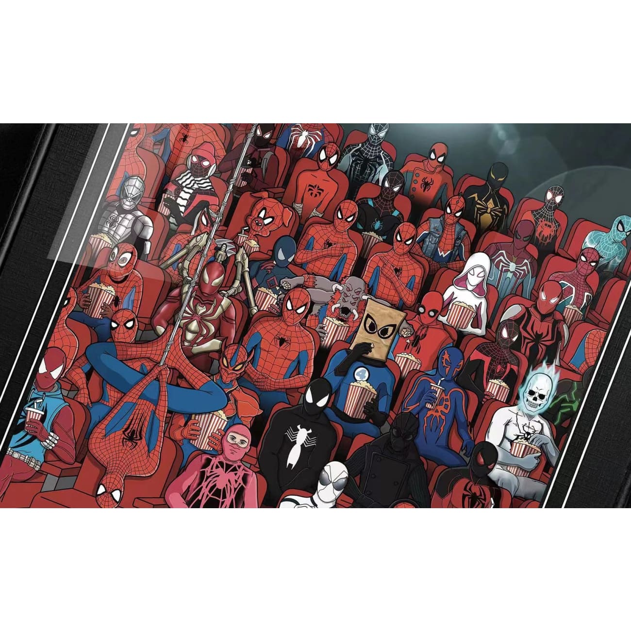 Spiderman Cinema Poster Frame [38cm x 53cm]
