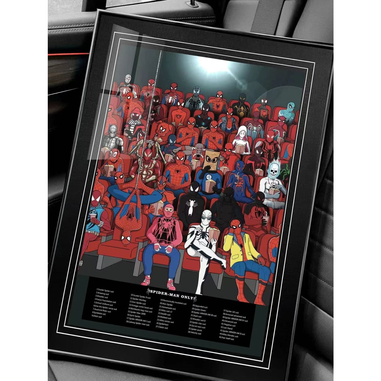 Spiderman Cinema Poster Frame [38cm x 53cm]