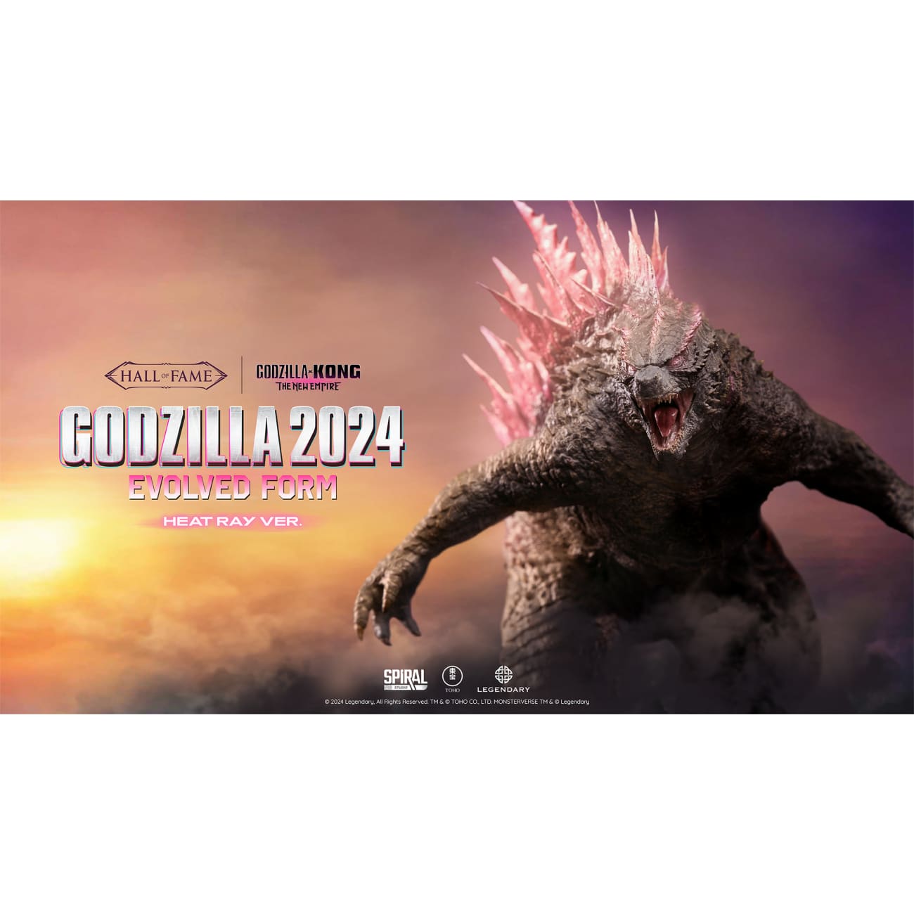 Spiral Studio - Godzilla 2024 Evolved Form Heat Ray Ver.