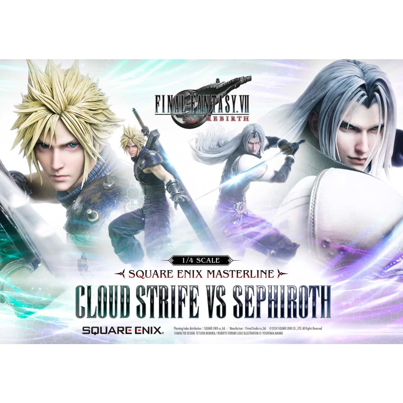 Square Enix Masterline x Prime 1 Studio - Cloud Strife vs Sephiroth [5 Variants]