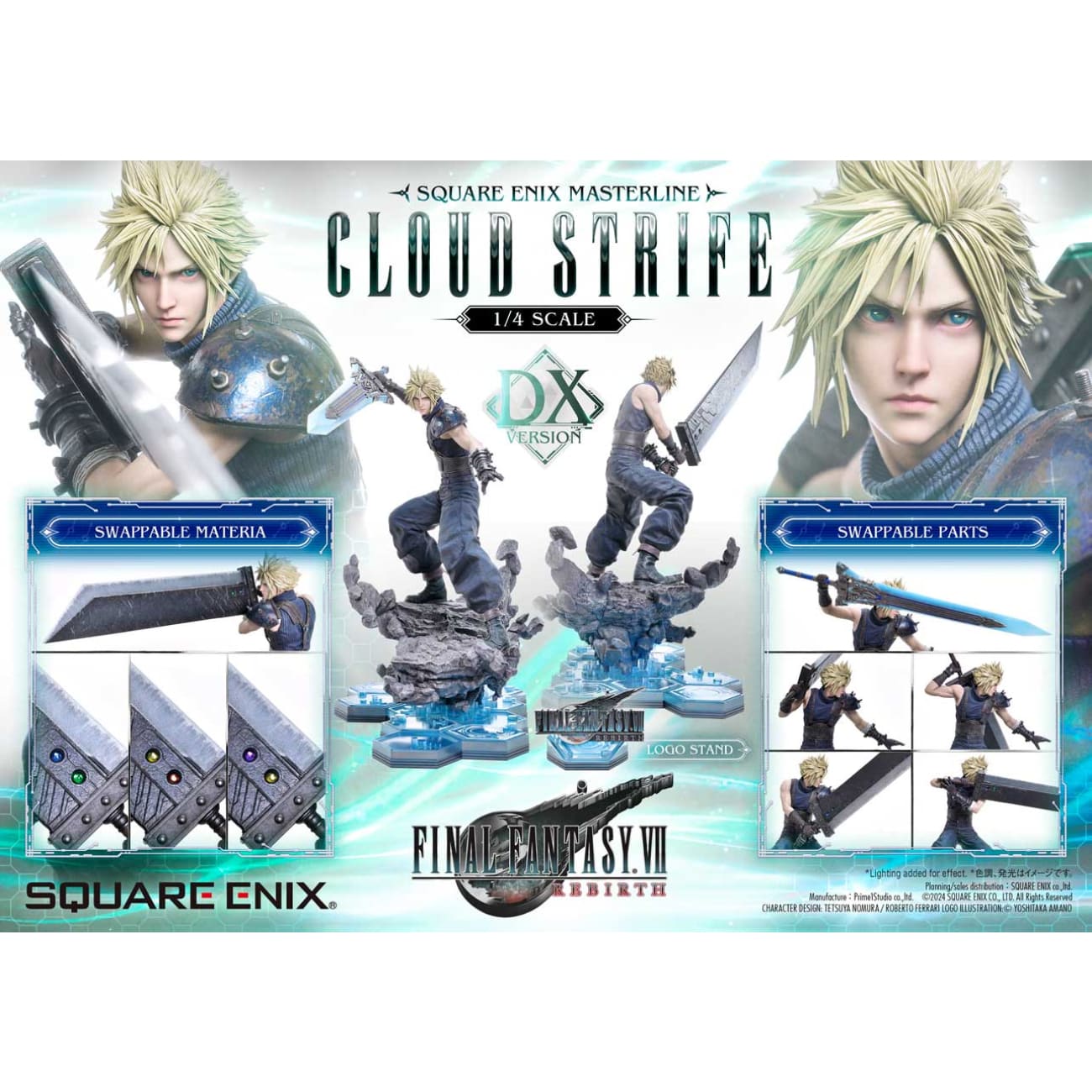 Square Enix Masterline x Prime 1 Studio - Cloud Strife vs Sephiroth [5 Variants]