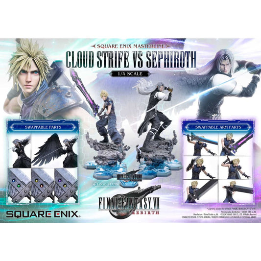 Square Enix Masterline x Prime 1 Studio - Cloud Strife vs Sephiroth [5 Variants]