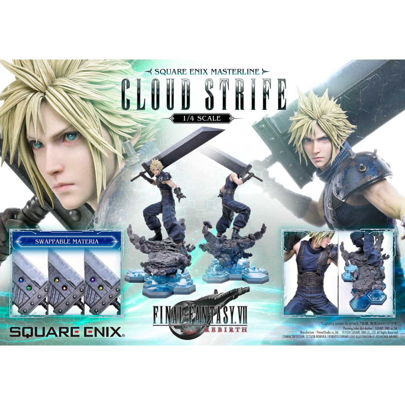 Square Enix Masterline x Prime 1 Studio - Cloud Strife vs Sephiroth [5 Variants]