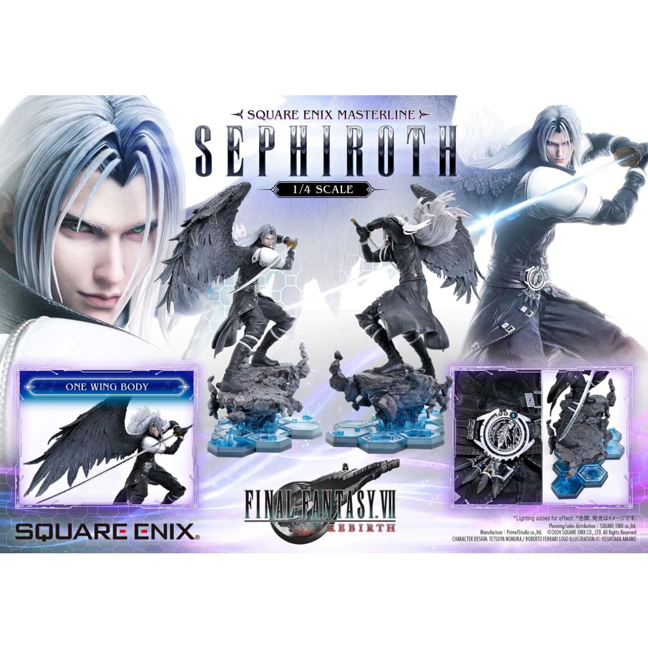 Square Enix Masterline x Prime 1 Studio - Cloud Strife vs Sephiroth [5 Variants]