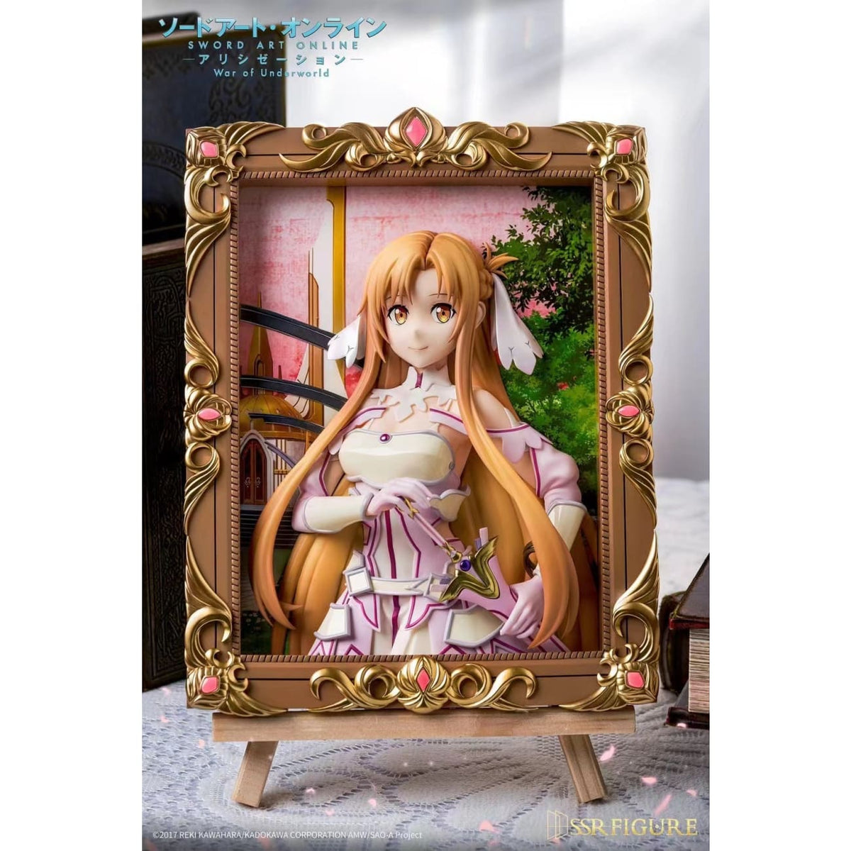 SSR Figure x Infinity Studio - Alice Zuberg / Asuna Goddess of Creation Stacia Ver. 3D Art Frame