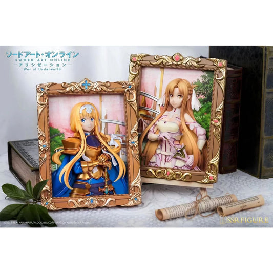 SSR Figure x Infinity Studio - Alice Zuberg / Asuna Goddess of Creation Stacia Ver. 3D Art Frame