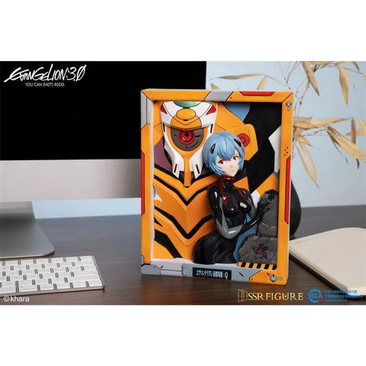SSR Figure x Infinity Studio - Battle Suit Ver Rei Ayanami 3D Art Frame