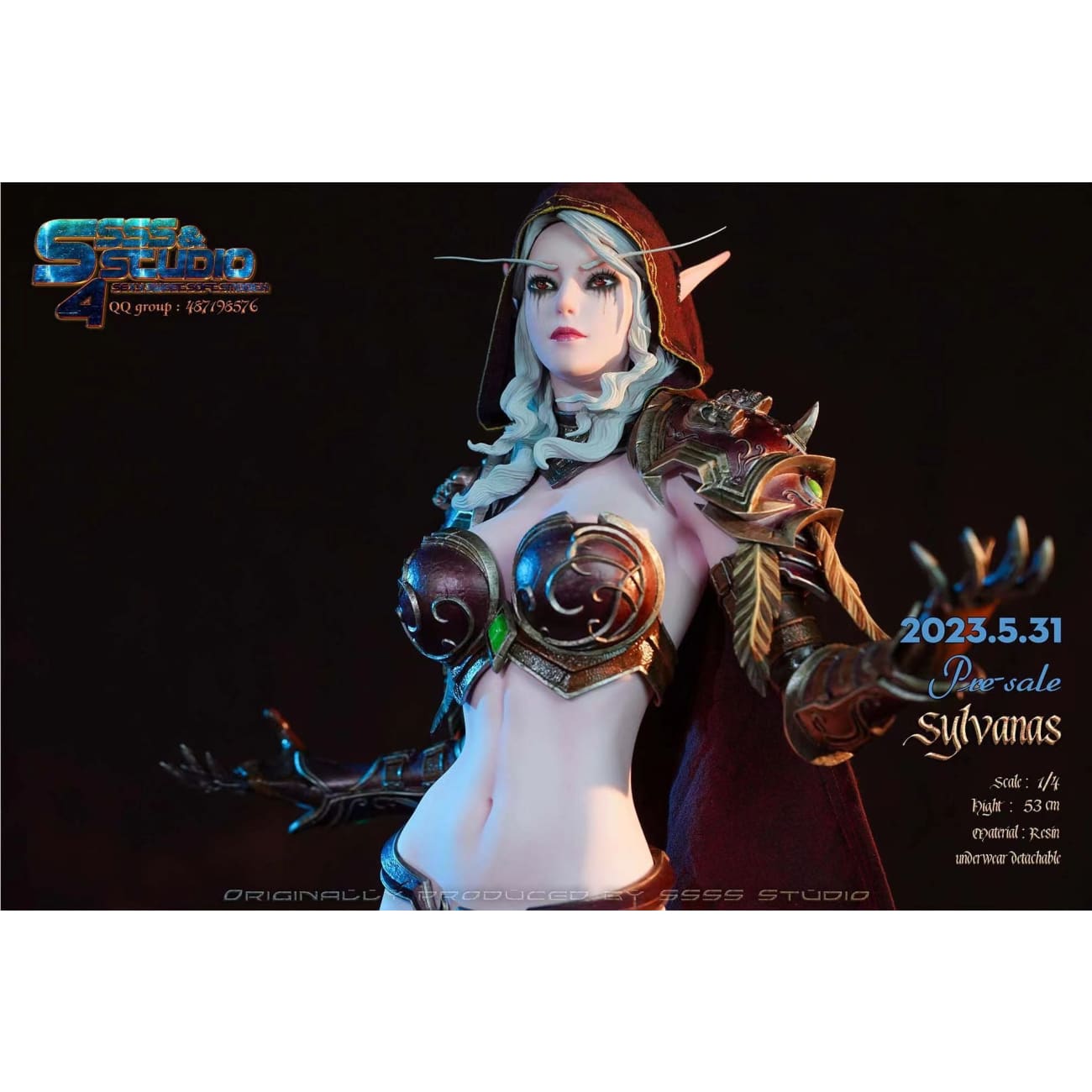 SSSS Studio / Sexy Sweet Soft Smooth Studio - Sylvanas Windrunner [Cast Off][4 Variants]