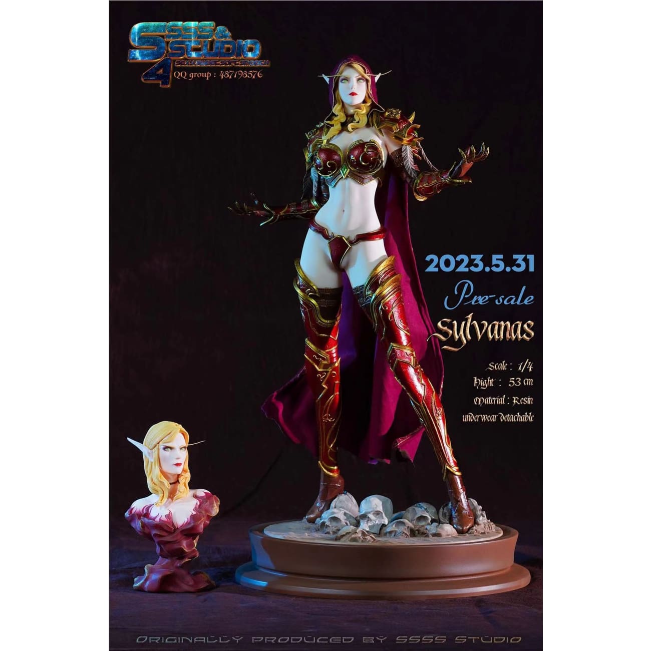 SSSS Studio / Sexy Sweet Soft Smooth Studio - Sylvanas Windrunner [Cast Off][4 Variants]