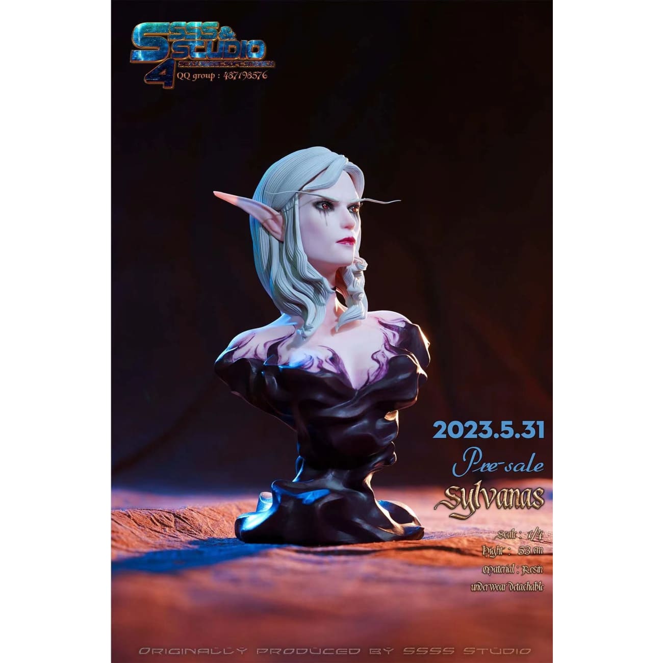 SSSS Studio / Sexy Sweet Soft Smooth Studio - Sylvanas Windrunner [Cast Off][4 Variants]