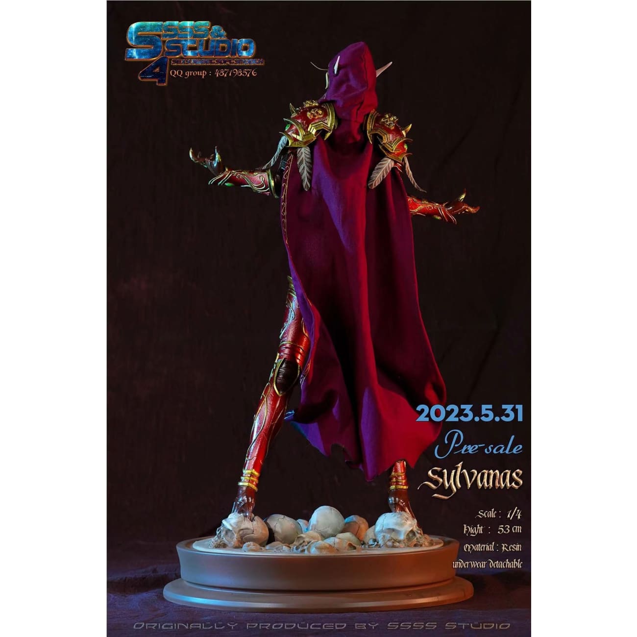 SSSS Studio / Sexy Sweet Soft Smooth Studio - Sylvanas Windrunner [Cast Off][4 Variants]